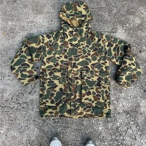 Vintage LL Bean Duck Camo Gore-Tex Jacket made in USA Medium